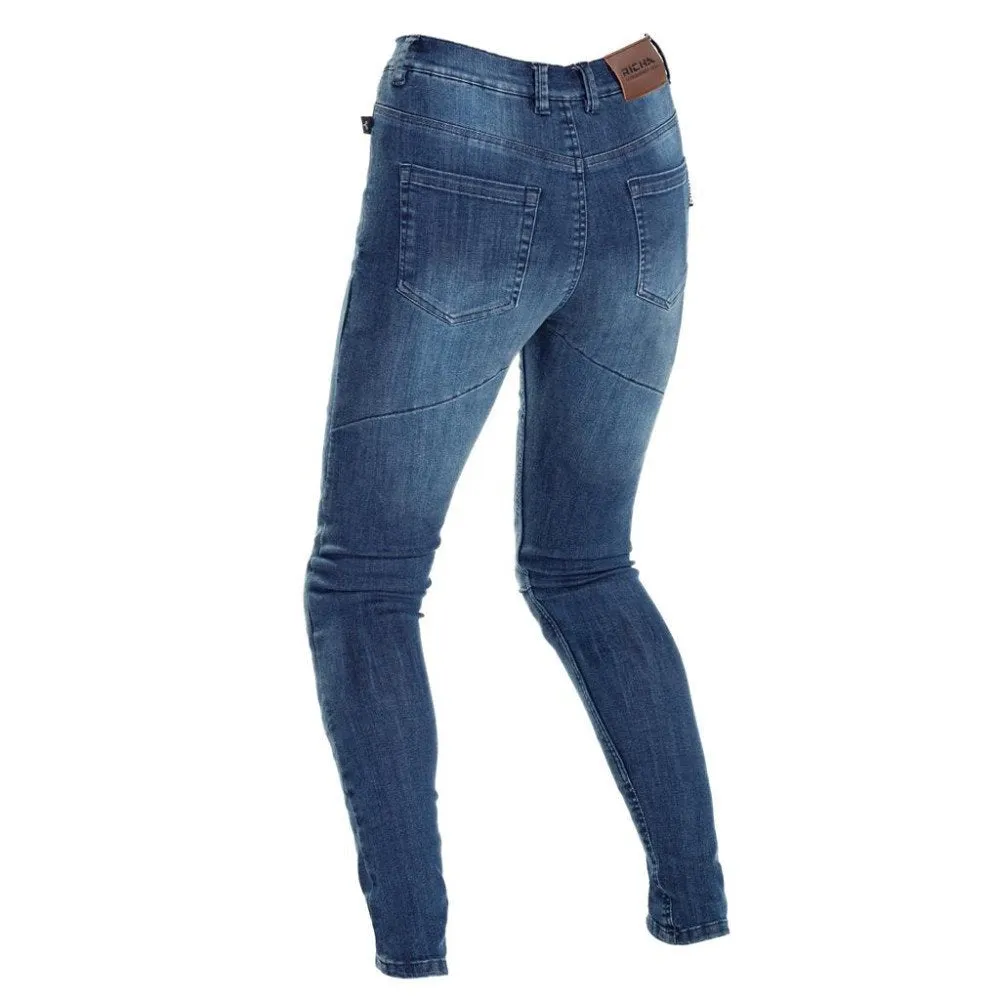 Women Motorcycle Jeans Richa Epic Jeans, Blue