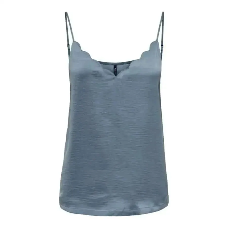 Women's Black Sweetheart Neckline Tank Top for Spring and Summer