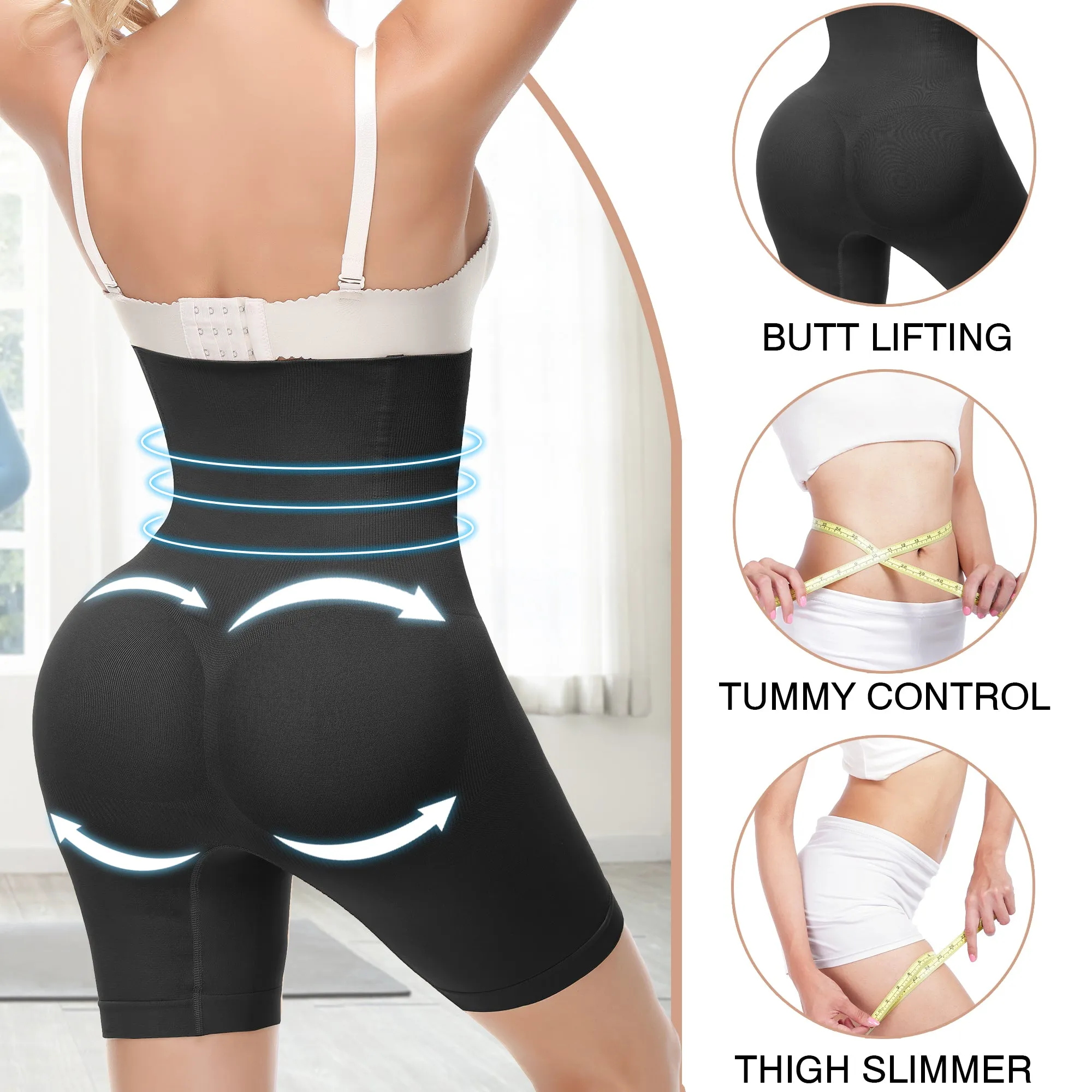 Women's Shapewear High Waist Trainer Tummy Control Body Shaper