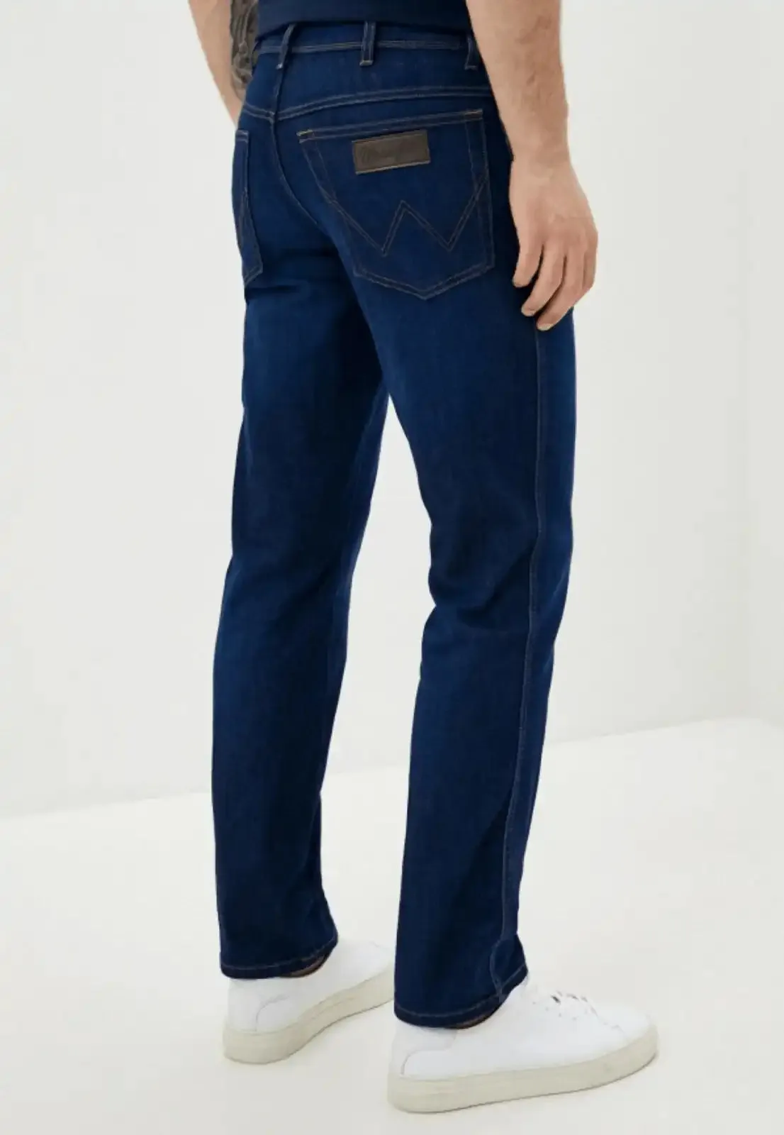 Wrangler Men's Jeans Texas 821 Authentic Straight Leg Stretch in Comfort Zone Blue