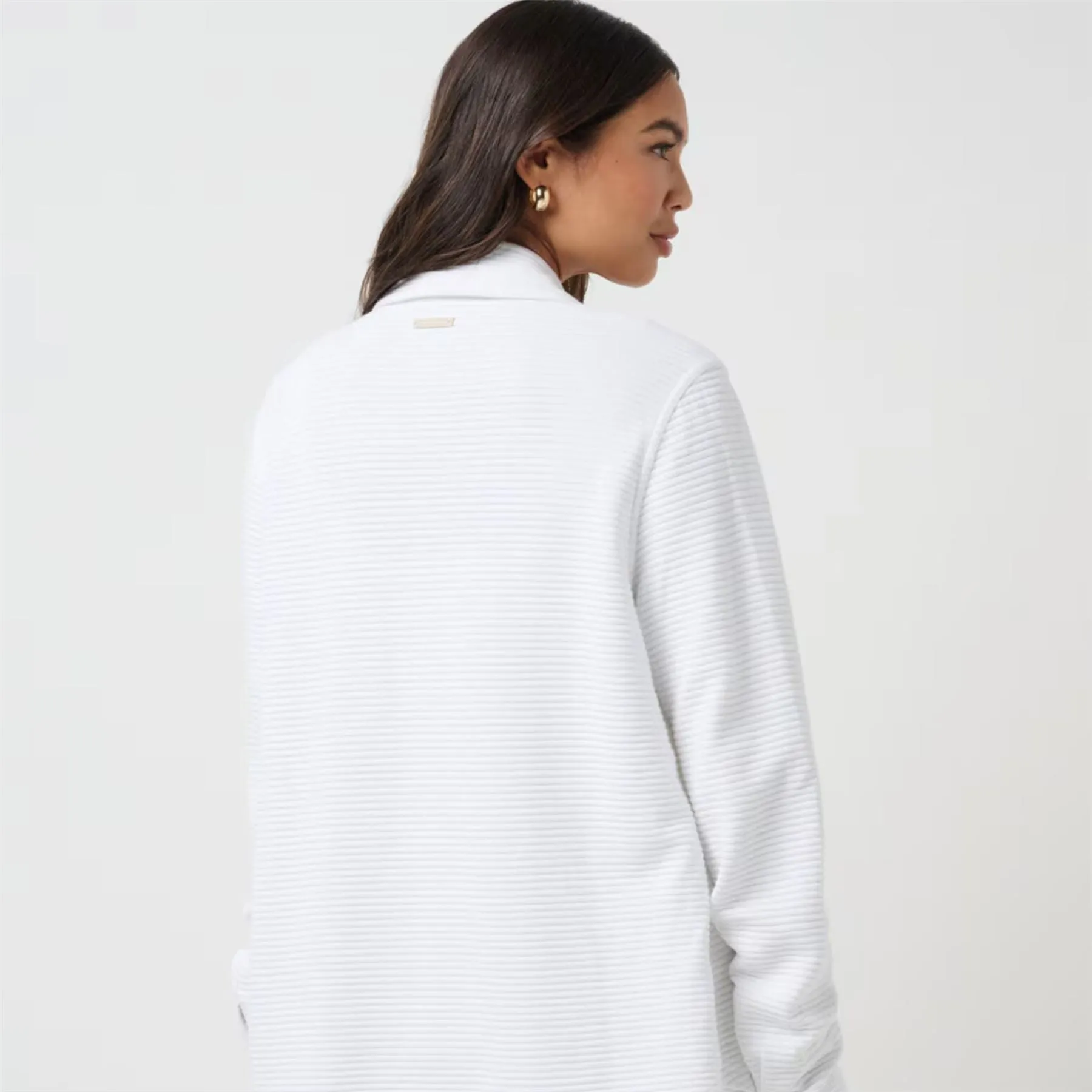 Yacht Me Shacket White