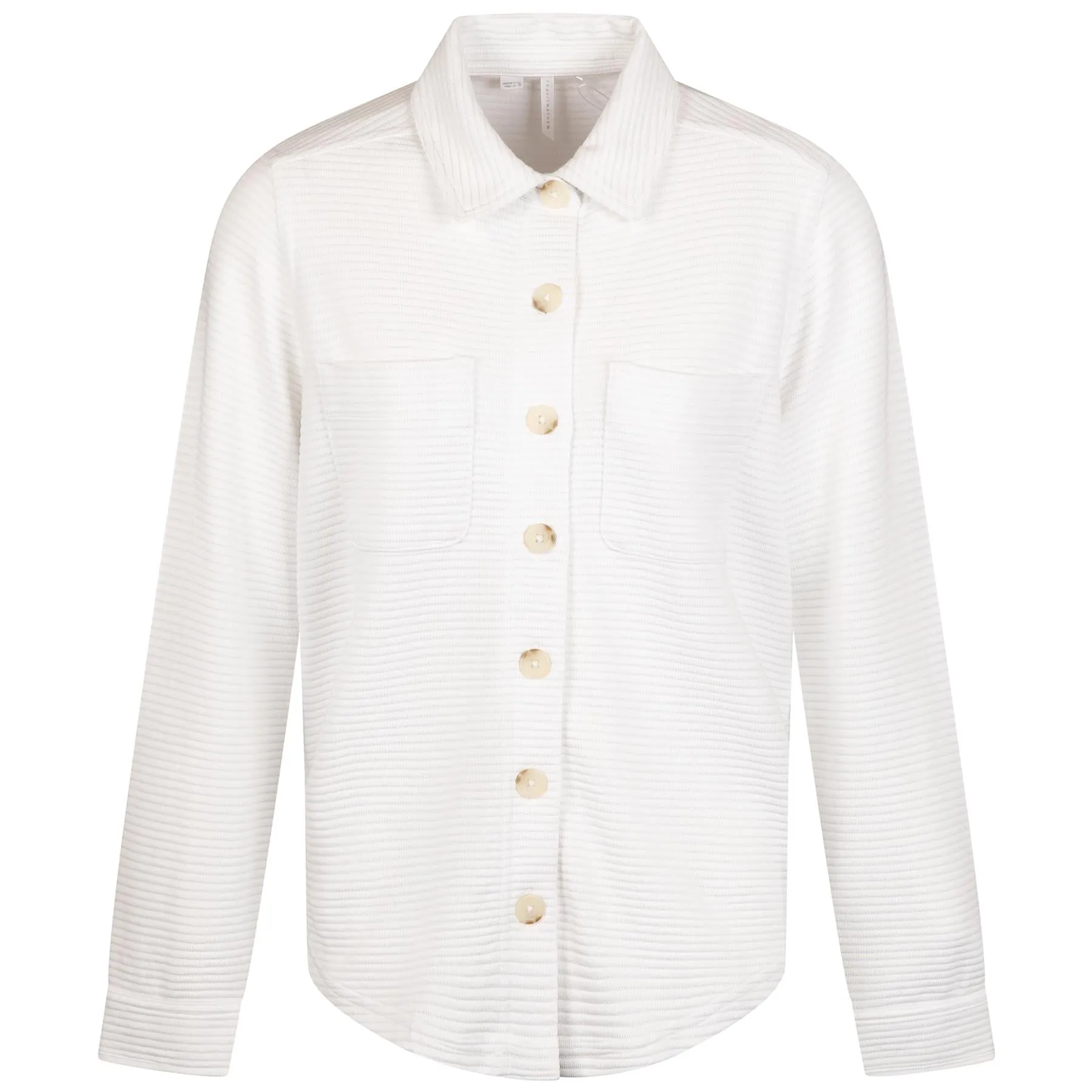 Yacht Me Shacket White