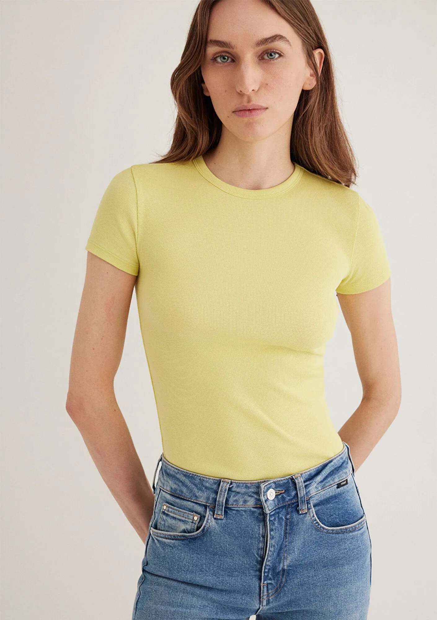 Yellow Basic T-Shirt